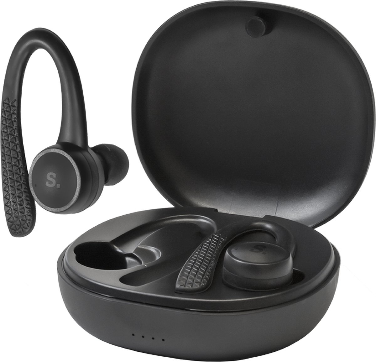 Sonume Sport Volledig Draadloze Bluetooth Oordopjes Zwart