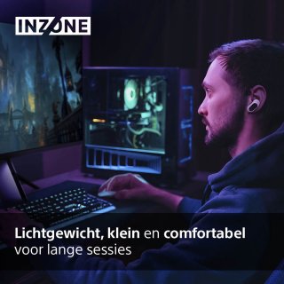 Sony INZONE Buds Draadloze Gaming Oordopjes Wit