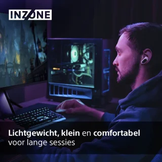 Sony INZONE Buds Draadloze Gaming Oordopjes Wit