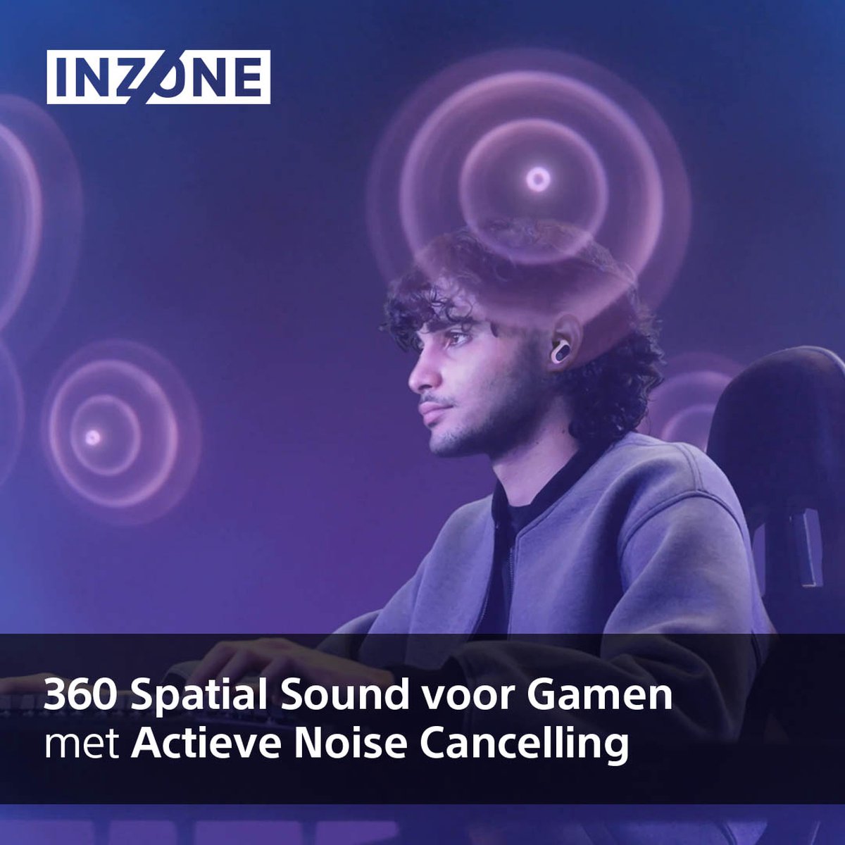 Sony INZONE Buds Draadloze Gaming Oordopjes Wit