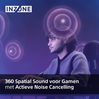 Sony INZONE Buds Draadloze Gaming Oordopjes Wit