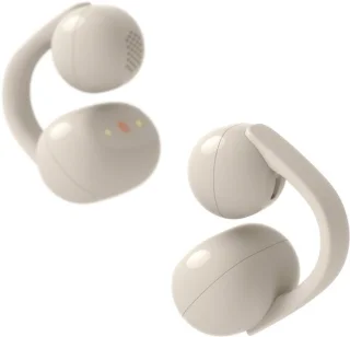 Sony LinkBuds Clip - Open-ear oordopjes (Beige/Grijs)