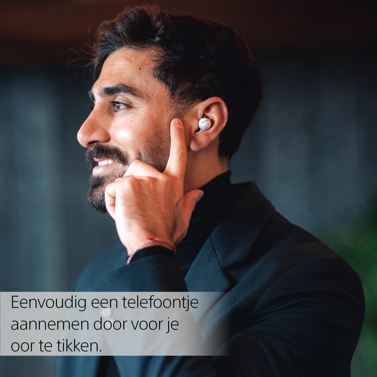 Sony LinkBuds Draadloze Oordopjes Grijs