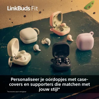 Sony LinkBuds Fit Draadloze Oordopjes Roze