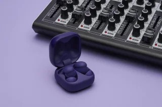 Sony LinkBuds Fit Olivia Rodrigo paars draadloze oordopjes