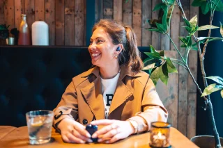 Sony LinkBuds Fit Olivia Rodrigo paars draadloze oordopjes