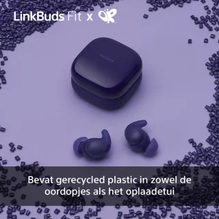 Sony LinkBuds Fit Olivia Rodrigo paars draadloze oordopjes