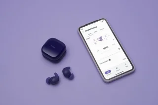 Sony LinkBuds Fit Olivia Rodrigo paars draadloze oordopjes