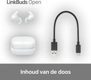 Sony LinkBuds Open draadloze oordopjes wit