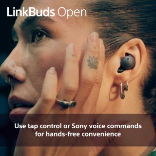 Sony LinkBuds Open draadloze oordopjes zwart