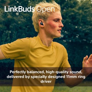 Sony LinkBuds Open draadloze oordopjes zwart