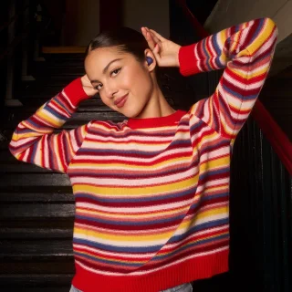 Sony LinkBuds Open Paars Olivia Rodrigo Edition