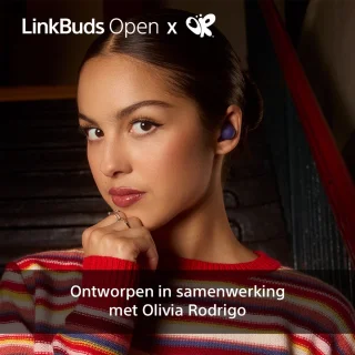 Sony LinkBuds Open Paars Olivia Rodrigo Edition