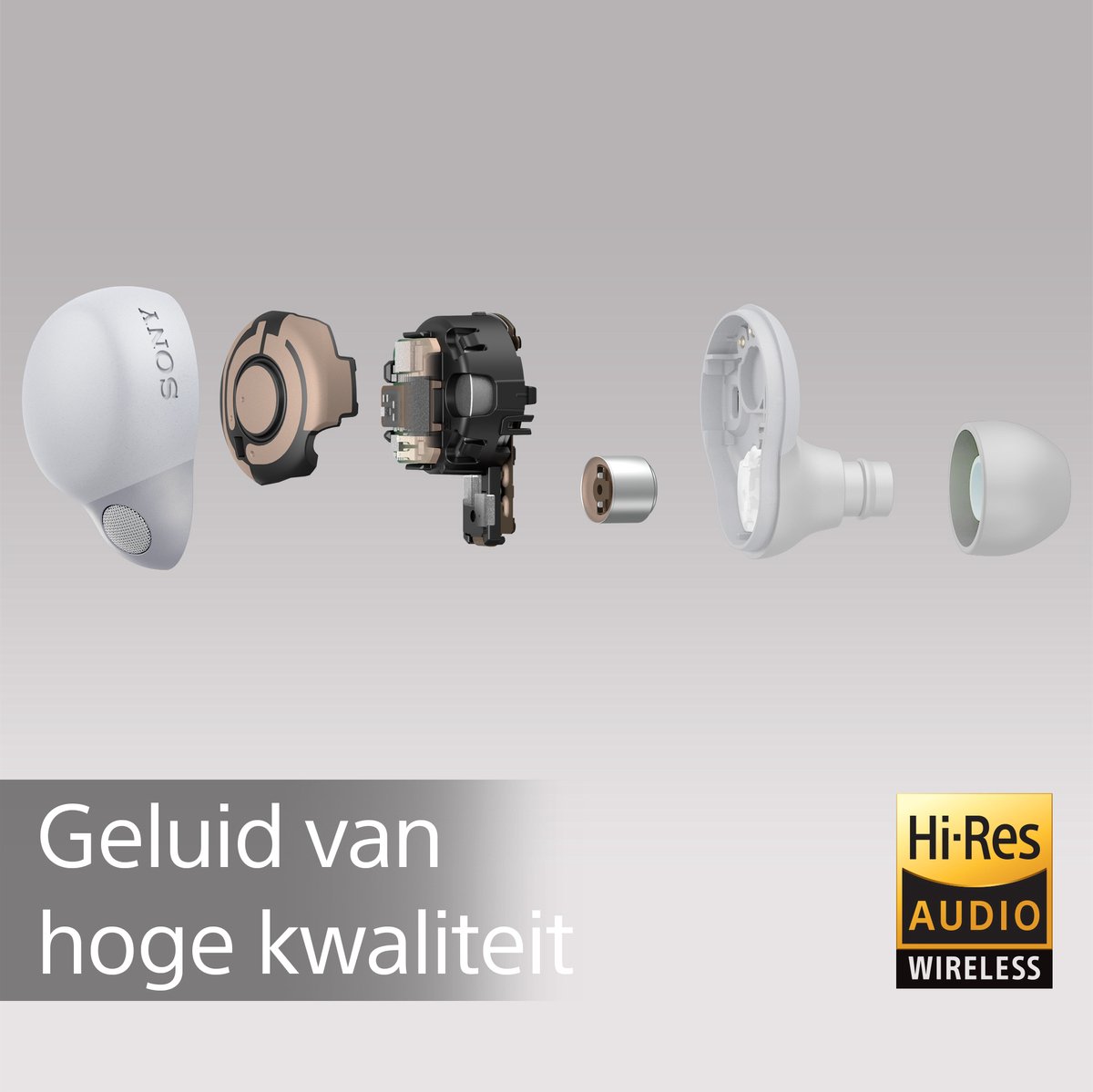 Sony LinkBuds S Draadloze Oordopjes Wit
