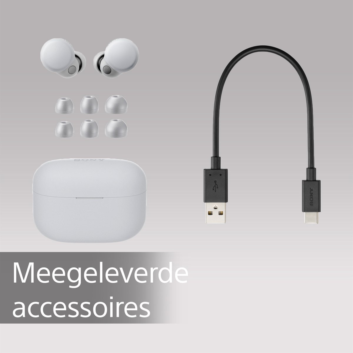 Sony LinkBuds S Draadloze Oordopjes Wit