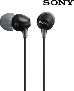 Sony MDR-EX15LPB in-ear oordopjes zwart