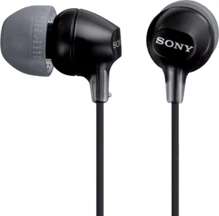 Sony MDR-EX15LPB in-ear oordopjes zwart