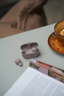 Sony WF-1000XM5 draadloze oordopjes Smoky Pink
