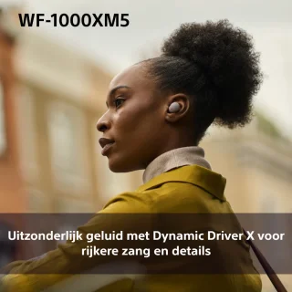Sony WF-1000XM5 draadloze oordopjes Smoky Pink