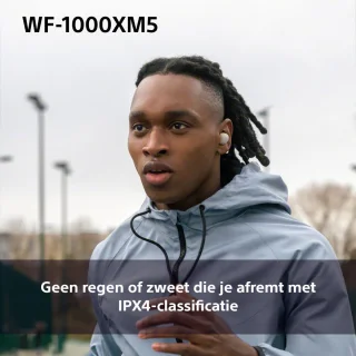 Sony WF-1000XM5 Draadloze Oordopjes Zilver