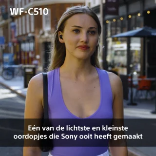 Sony WF-C510 draadloze oordopjes zwart