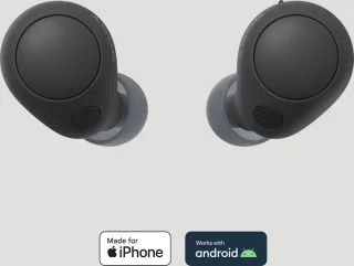 Sony WF-C700N Draadloze Noise Cancelling Oordopjes Zwart