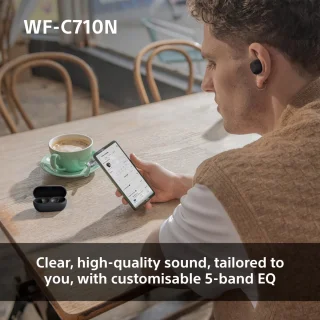 Sony WF-C710N Draadloze Noise Cancelling Oordopjes Zwart