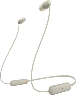 Sony WI-C100 Draadloze Oordopjes Taupe