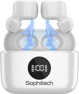 SophiBuds Draadloze Bluetooth Oordopjes Wit
