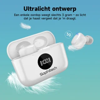 SophiBuds Draadloze Bluetooth Oordopjes Wit