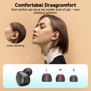 SophiBuds Draadloze Bluetooth Oordopjes Zwart