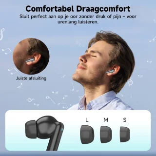 SophiBuds Pro Draadloze Bluetooth Oordopjes Zwart