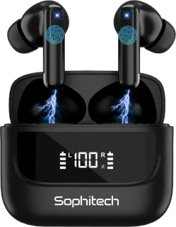SophiBuds Pro Draadloze Bluetooth Oordopjes Zwart