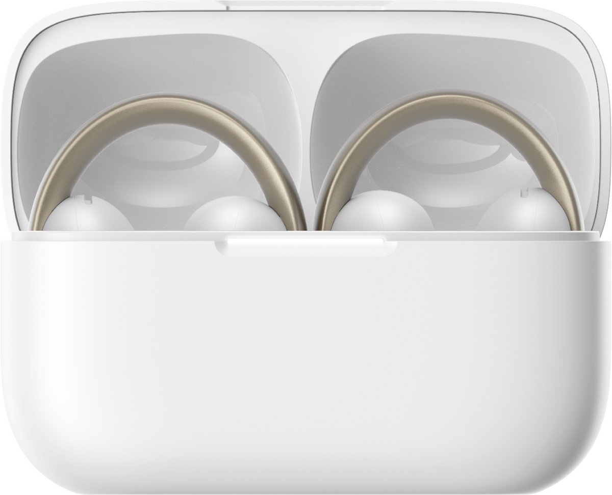 Soundcore Aeroclip True Wireless Open-Ear Headset Champagne Wit