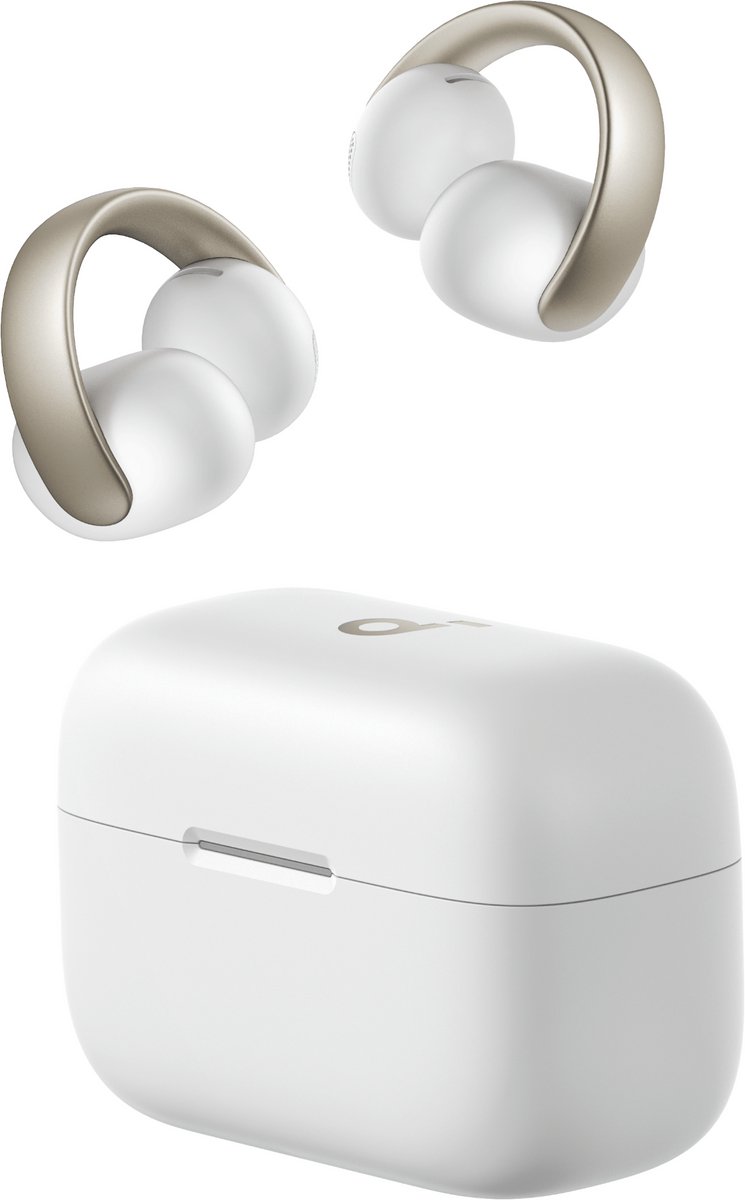 Soundcore Aeroclip True Wireless Open-Ear Headset Champagne Wit