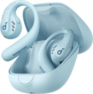soundcore by Anker AeroFit Pro Draadloze Open-Ear Oordopjes Blauw