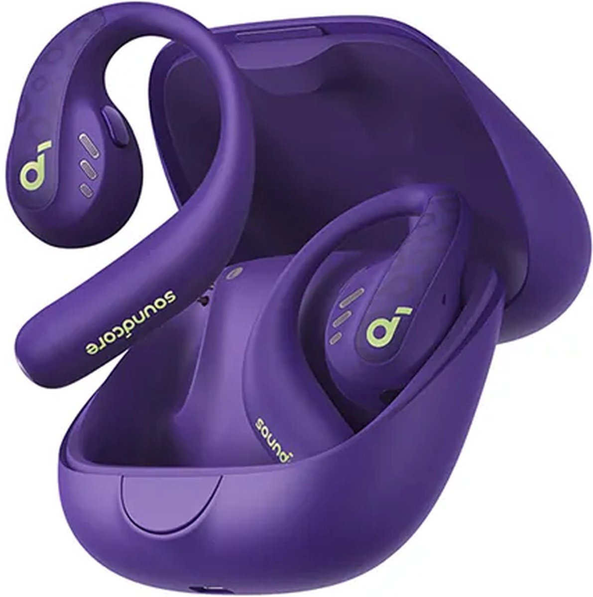 soundcore by Anker AeroFit Pro Draadloze Open-Ear Oordopjes Paars
