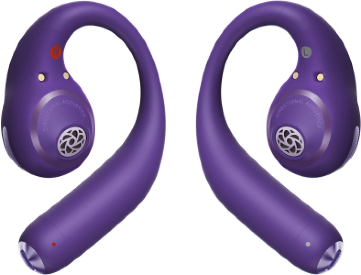 soundcore by Anker AeroFit Pro Draadloze Open-Ear Oordopjes Paars