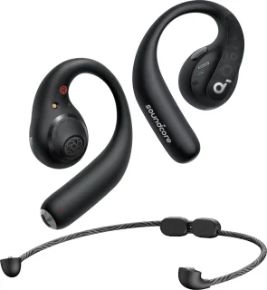 soundcore by Anker AeroFit Pro Open-Ear Draadloze Oordopjes Zwart