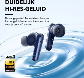 soundcore by Anker Liberty 4 NC Draadloze Oordopjes Blauw