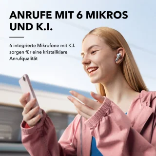 soundcore by Anker Liberty 4 NC Draadloze Oordopjes Wit