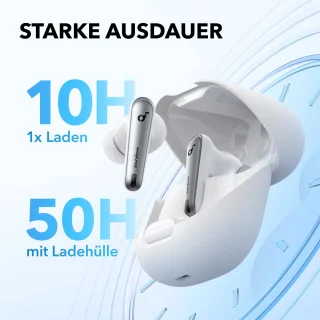 soundcore by Anker Liberty 4 NC Draadloze Oordopjes Wit