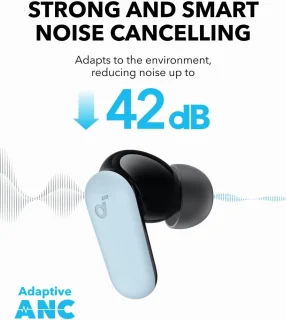 soundcore by Anker P30i Draadloze oordopjes Blauw
