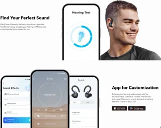 soundcore by Anker Sport X20 Draadloze Oordopjes Wit