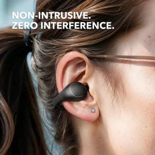 Soundcore C40i Draadloze Open-ear Hoofdtelefoon Zwart