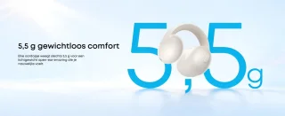 Soundcore C50i Clip-on Open-ear Oordopjes Wit