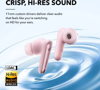 Soundcore Liberty 4 NC Draadloze Oordopjes Roze