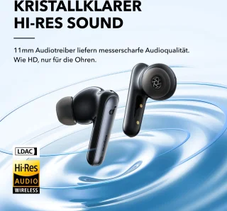 soundcore Liberty 4 NC Draadloze Oordopjes Zwart