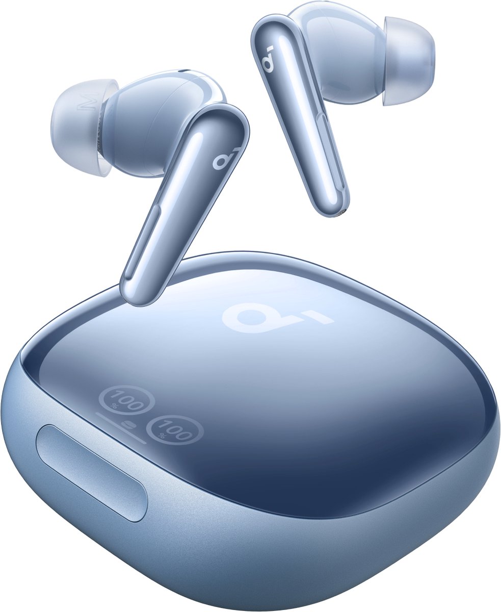 soundcore Liberty 4 Pro draadloze oordopjes blauw