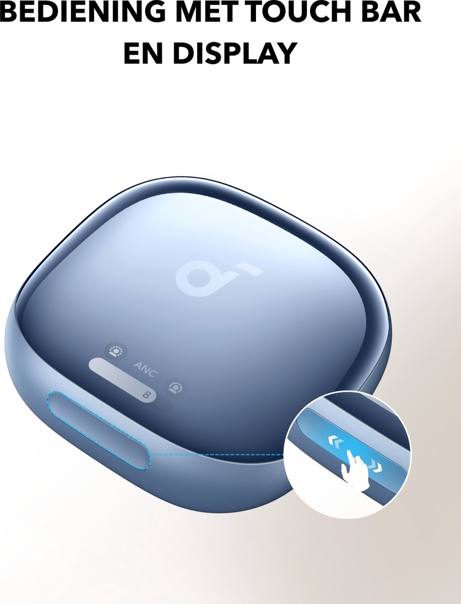 soundcore Liberty 4 Pro draadloze oordopjes blauw
